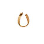 Silver Collection Hoop Earrings in Gold-Plated Silver - Image 5